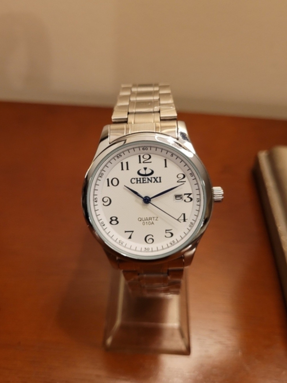 Brand New Chenxi Silver and White Quartz Men's Watch
